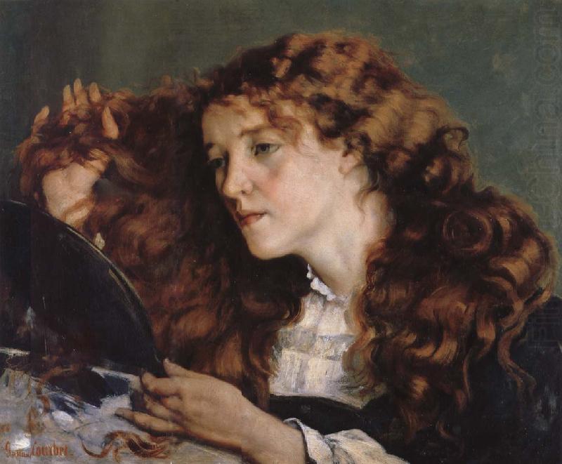 Gustave Courbet The Beautiful Irish Girl china oil painting image